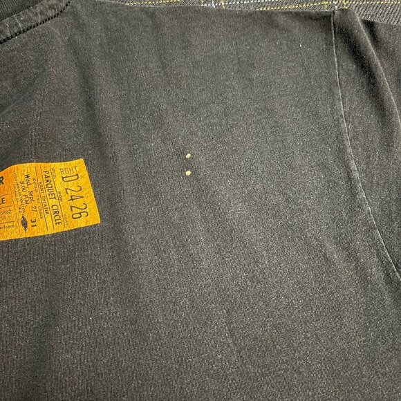 Hanes Cut Tag Vintage 1994 The Doors Black T-shirt KRNT Theater Jim Morrison - Picture 6 of 7